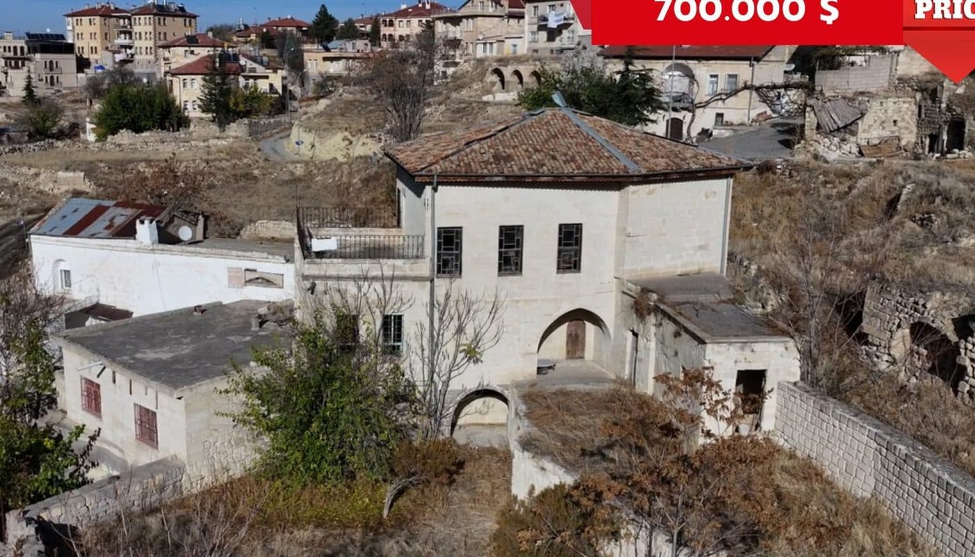 Mustafapaşa'da dönüşüme hazır tescilli taş konak